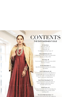 Sania Mirza in jewellery by Narayan Jewellers for Aza fashion March 2020 issue. |22 Aug 2022
