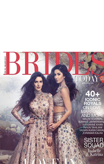 Katrina and Isabelle Kaif in Narayan Jewellers in Brides Today April 2018 issue.