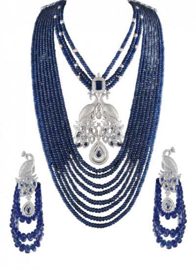 Colored Gemstone Vivah Jewellery of the year 2016