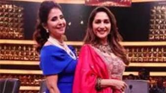 Urmila Matondkar in Narayan Jewellers ring for dance deewane.