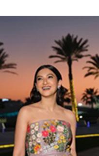 Gauahar Khan in Narayan Jewellers earrings for IIFA 2022