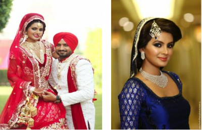 Narayan Jewellers designed the wedding jewellery for Bollywood actress Geeta Basra and star Indian cricketer Harbhajan Singh’s wedding in 2015.