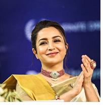 Tisca Chopra in Narayan Jewellers Jewellery for an event in Vadodara